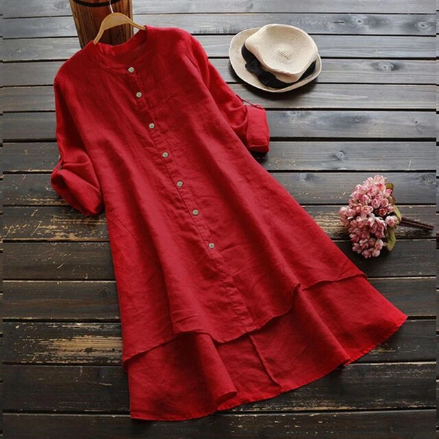 EB | Oversized Sommerkleid aus Baumwoll