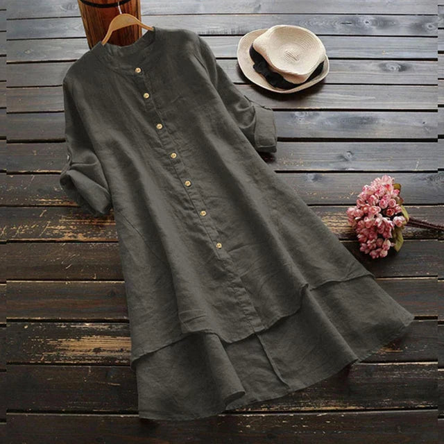 EB | Oversized Sommerkleid aus Baumwoll
