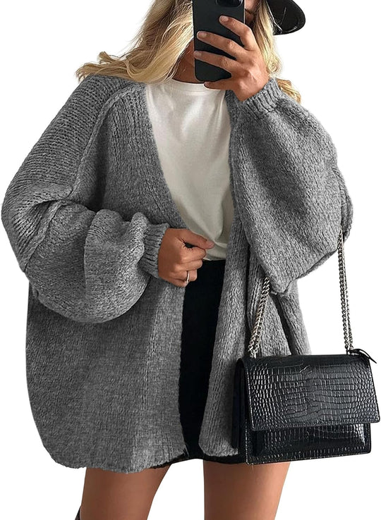 EB | Damen Oversized Strickjacke
