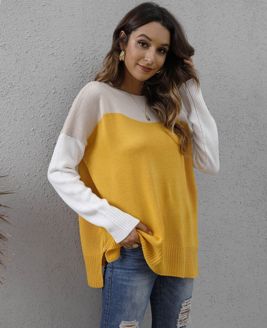 EB | Strickpullover Rundhalsausschnitt
