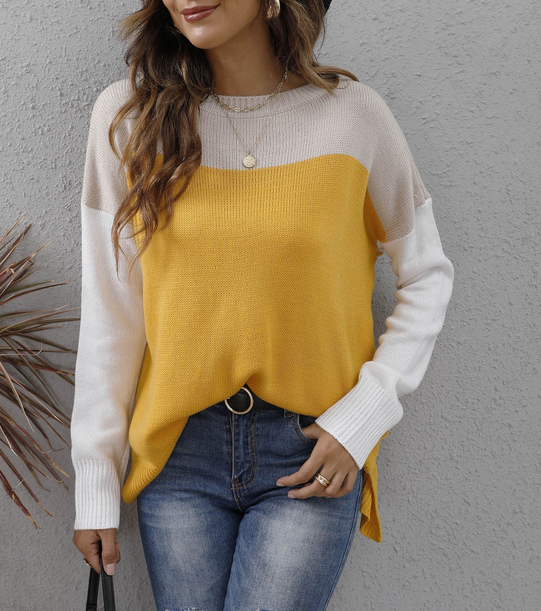 EB | Strickpullover Rundhalsausschnitt