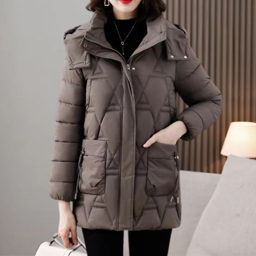EB | Stylische gesteppte Damenjacke