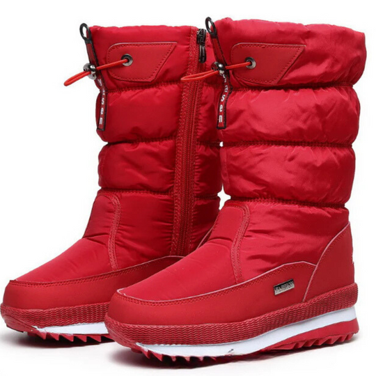 Rutschfeste Und Wasserdichte Schneestiefel Aus Kunstfell EB