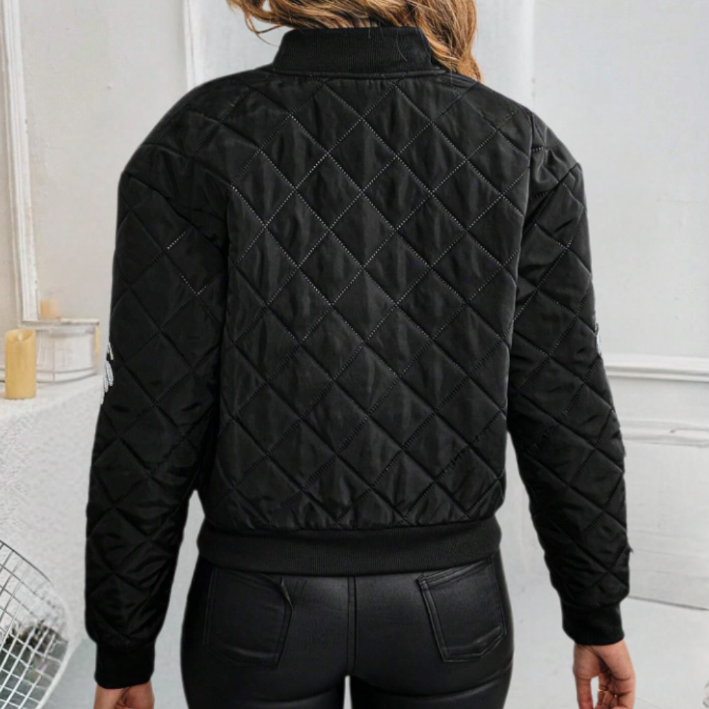 EB | Moderne Herbstjacke mit Reißverschluss für Damen