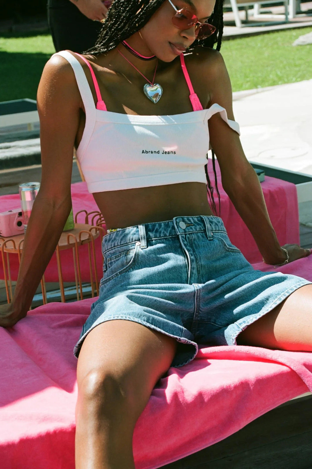 EB | Damen Relaxed Denim Stil Shorts Casual