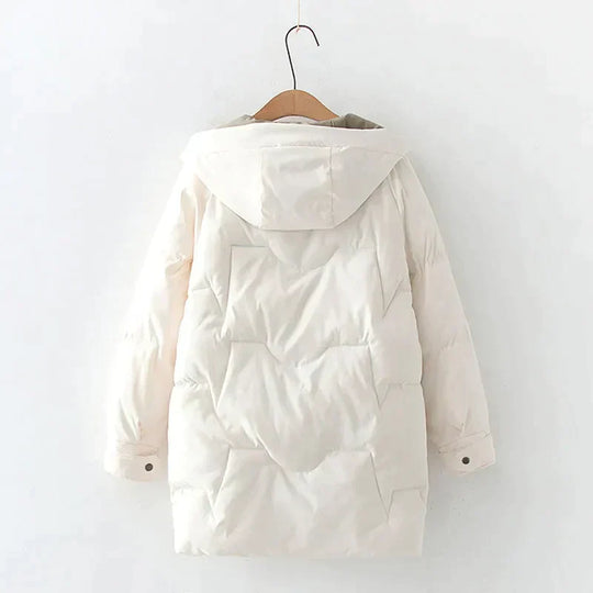 EB | Kapuzen Lockere Baumwolljacke