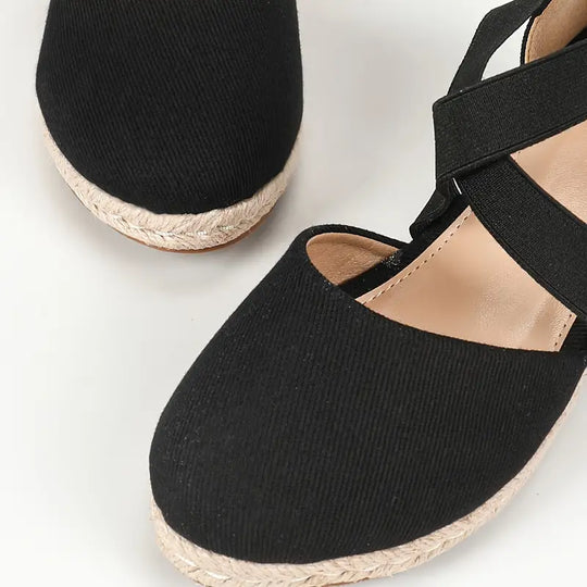 EB | Orthopädische Sandalen In Schwarz Bequem, Stilvoll & Unterstützung