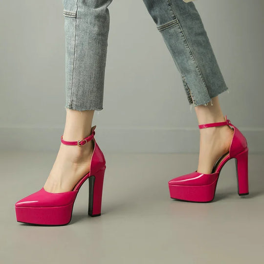 Pinke DamenPumps EB