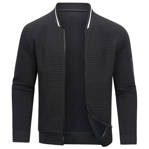 EB | Moderner gemütlicher Halbreißverschluss-Pullover im zeitgenössischen Stil