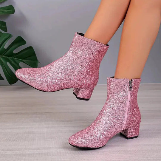 Pailletten-Party-Stiefel EB