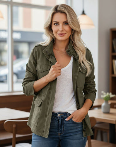 EB | Damen Streetwear Jacke Elegant und Bequem