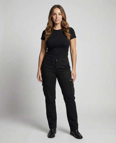 Damen Cargohose mit Taschen | EB
