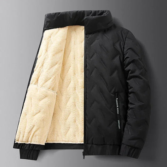 EB | Warme Herren Ski Pufferjacke — Ideal für Wintersport