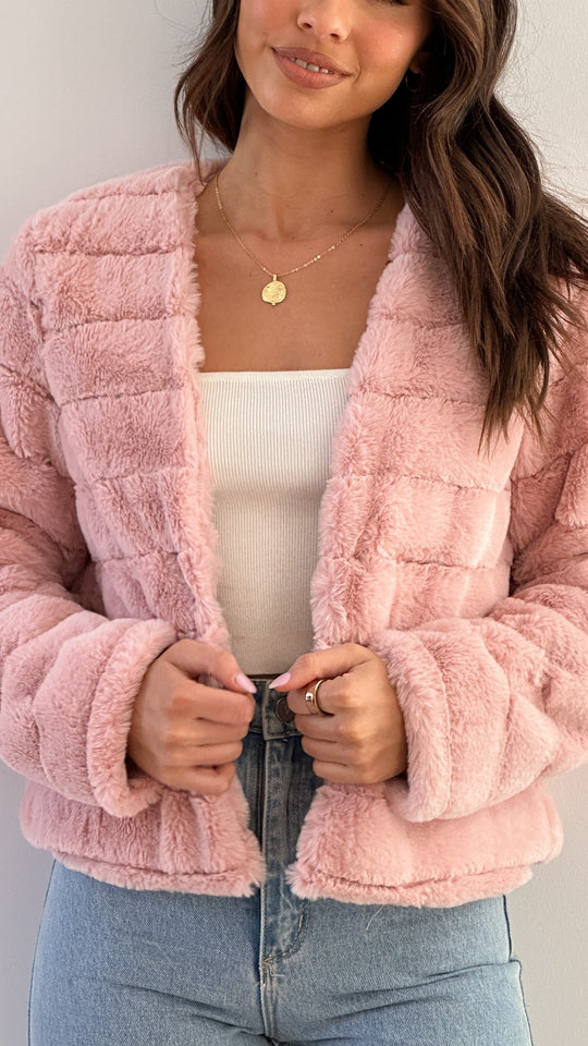 EB | Luxus Damen Crop Jacke