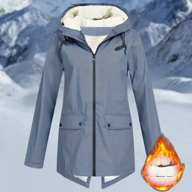 EB | Wasserdichte Jacke mit Kordelzug