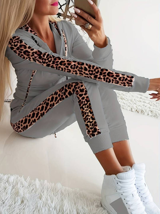 EB | Leopardendruck Trainingsanzug