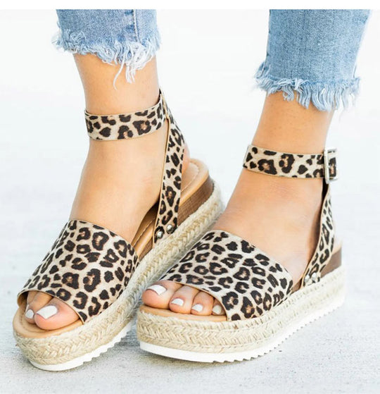 EB | Sandalen Damen Knöchelriemen Espadrille Schuhe für Den Sommer