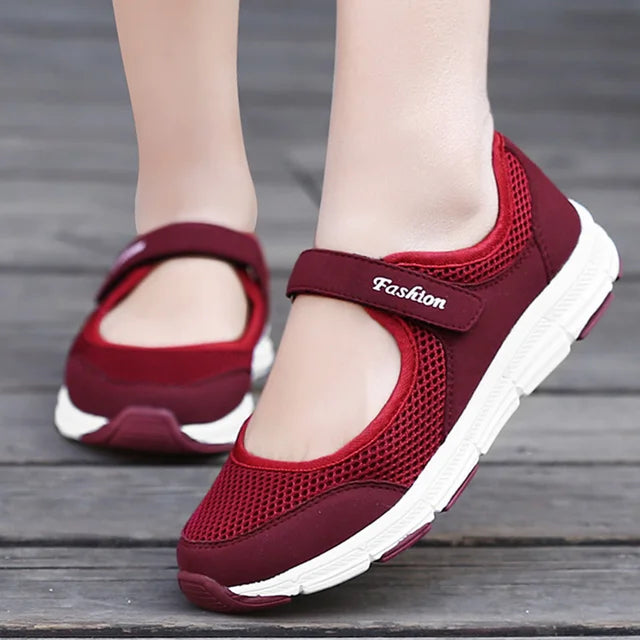 Bella Comfort Mary Jane Leichte Sommerflats EB