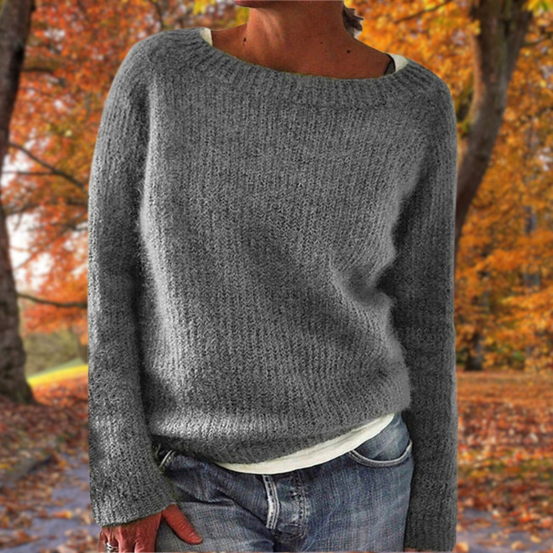 EB | Klassischer Wollpullover - Damenmode