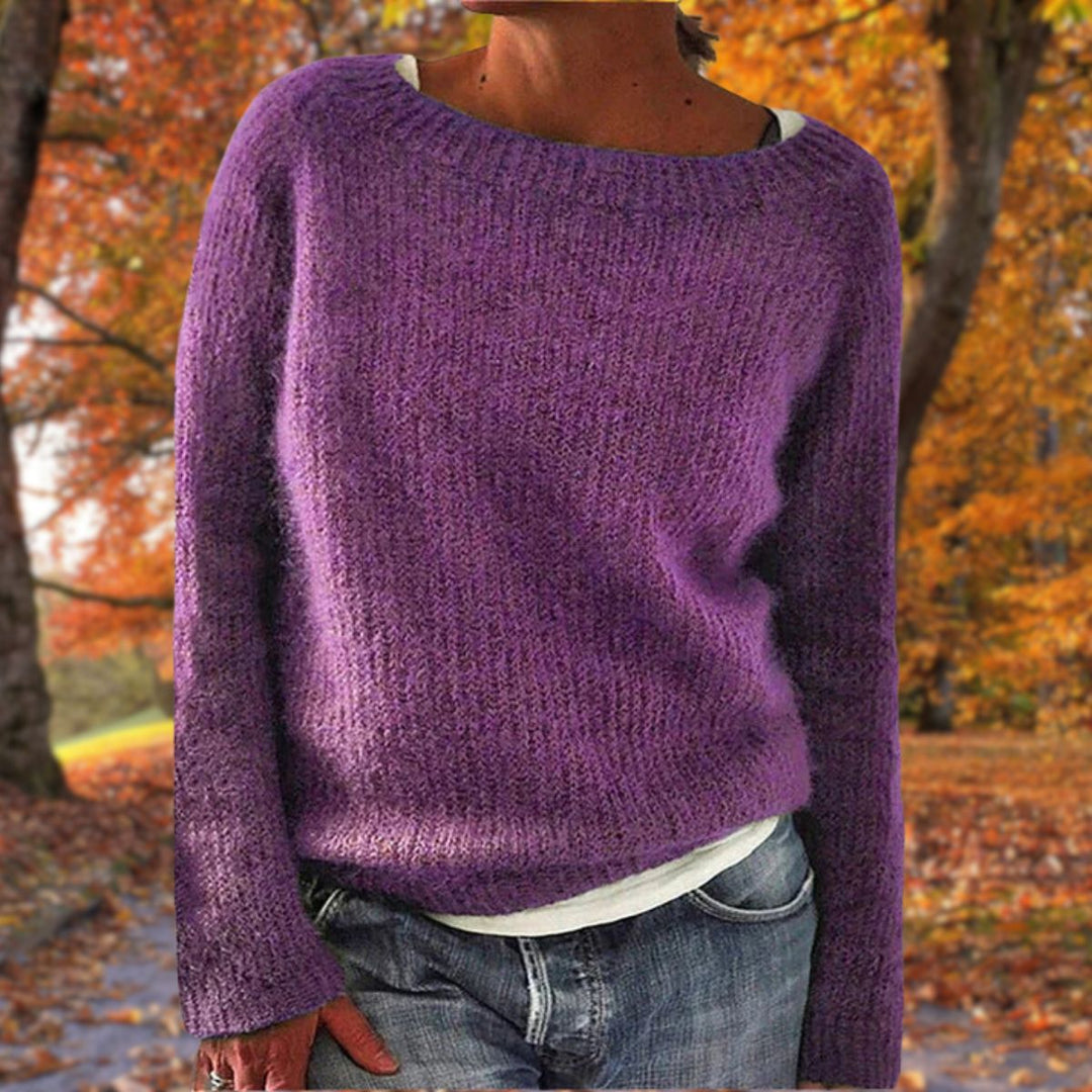EB | Klassischer Wollpullover - Damenmode