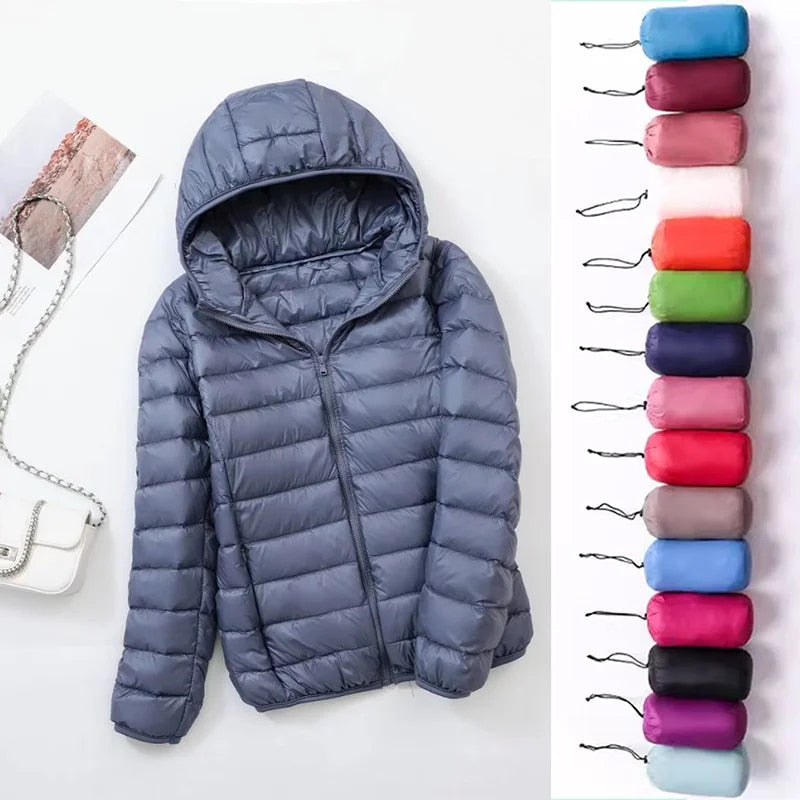 EB | Kapuzen Daunenjacke Spezielle Winter