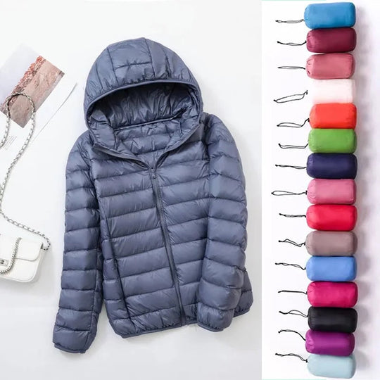 EB | Kapuzen Daunenjacke Spezielle Winter