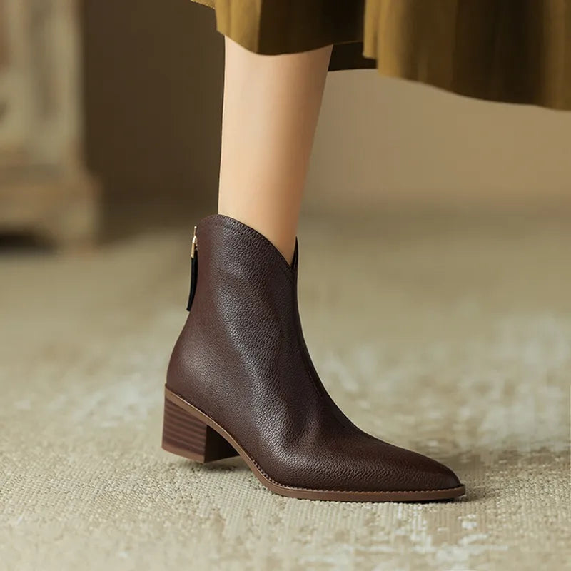 EB | Spitz zulaufende Stiefeletten für Damen – Schick & Vielseitig Stil