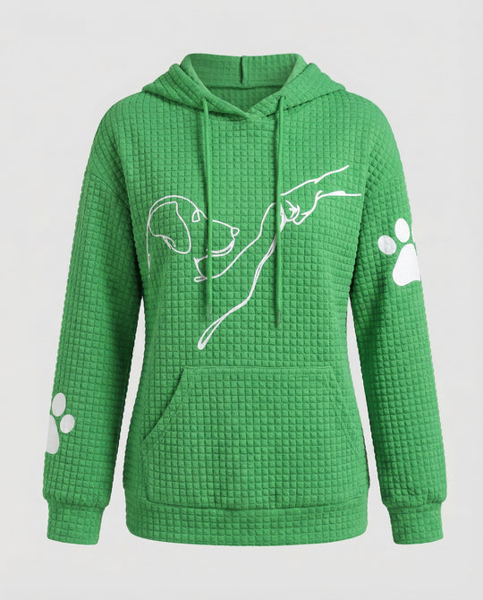 Bequemer Damen Kapuzenpullover | EB