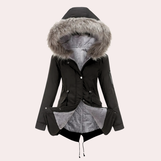 EB | Winter Parka Jacke mit Kapuze für Damen