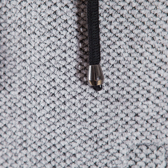 EB | Jacke Mittellang Reißverschluss mit Kapuze Warm und Bequem