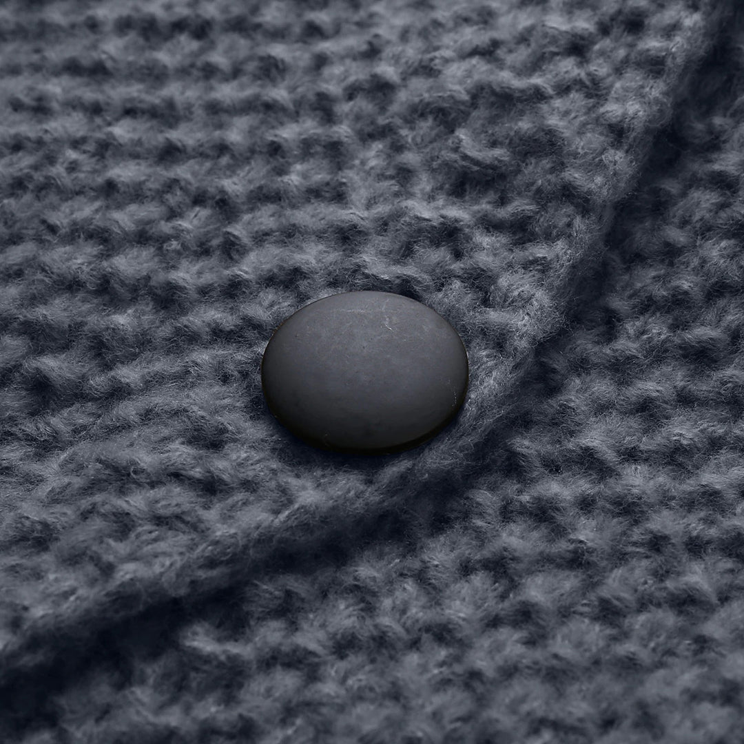 EB | Strick Cardigan mit Kapuze und Taschen Acryl Komfortabel und Warm