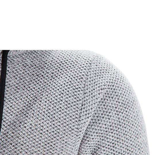 EB | Jacke Mittellang Reißverschluss mit Kapuze Warm und Bequem