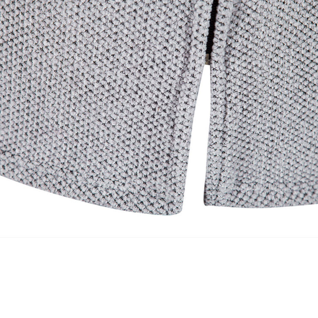 EB | Jacke Mittellang Reißverschluss mit Kapuze Warm und Bequem