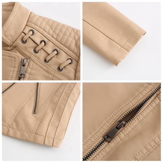 EB | Elani Trendy Lederjacke für Frauen