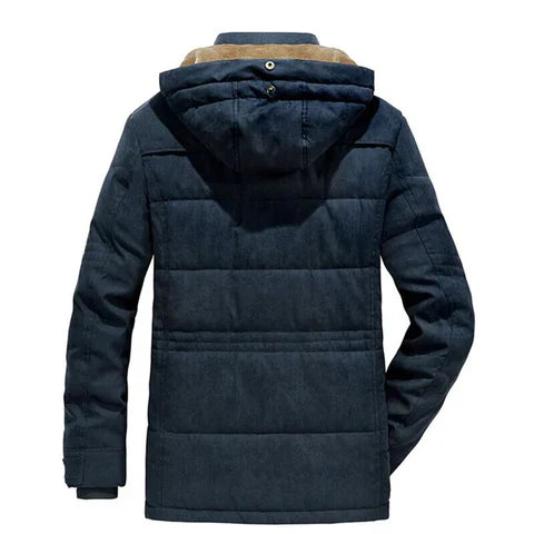 EB | Herren Winterjacke – Parka-Stil mit Kapuze