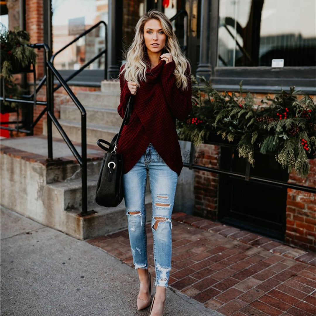 EB | Elegant gestreifter Pullover