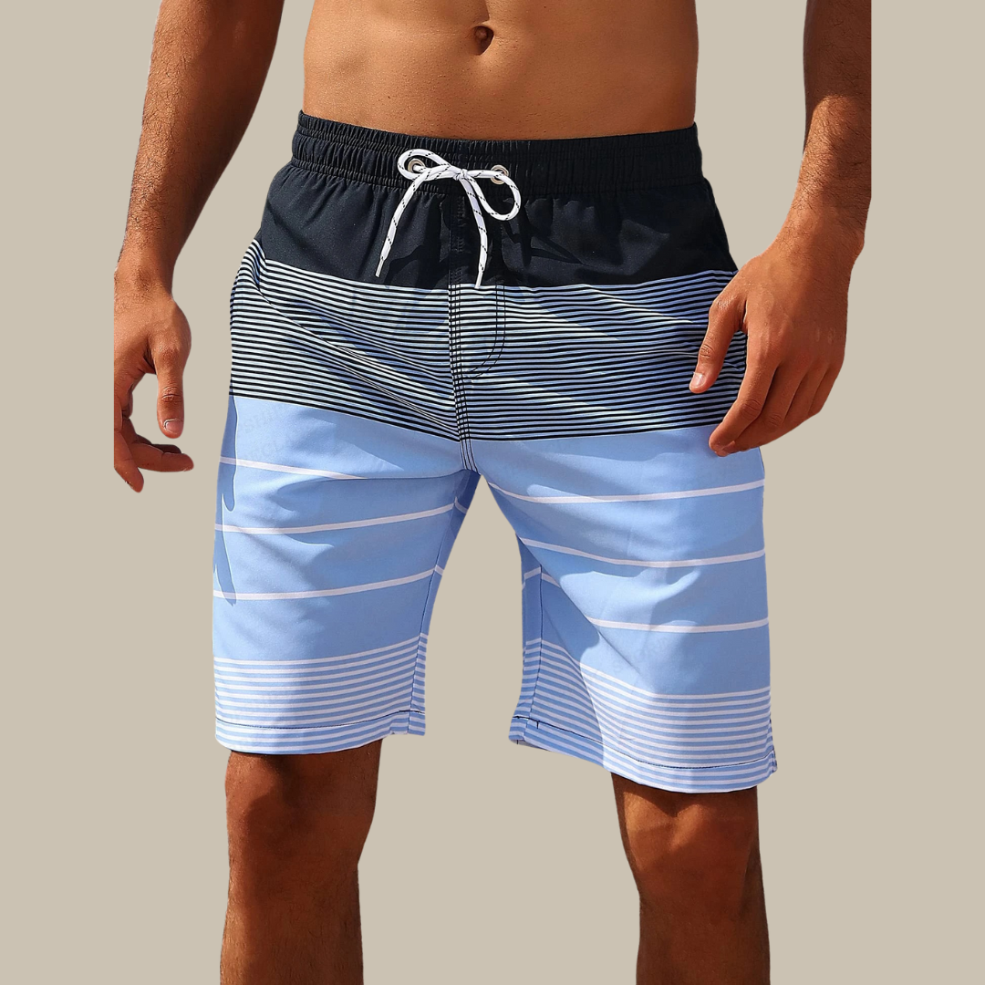 EB | Schnell Trocknende Colorblock Badehose mit Stretch