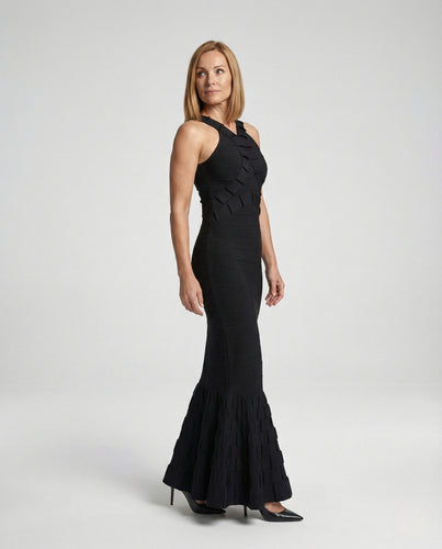 Abendkleid Damen Maxi Meerjungfrau