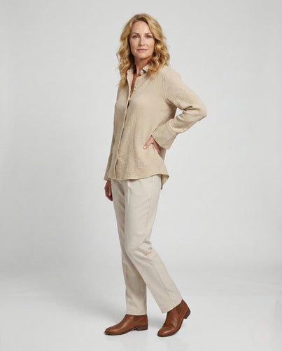 Hemd Damen Baumwolle Oversize