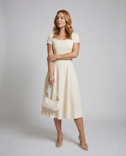 Damen Figurbetontes Maxikleid mit Glockenrock