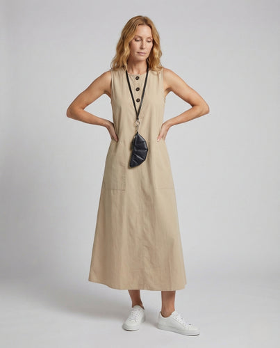 Damen Oversize Swing Kleid mit Taschen