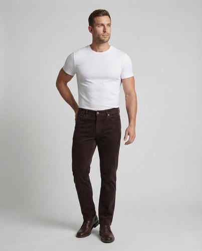 Herren Cord Chino Gerade