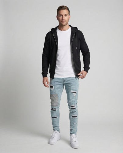 Herren Slim Destroyed Jeans