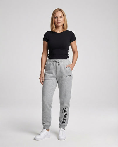Unisex College Jogginghose mit Tunnelzug & Rippbündchen