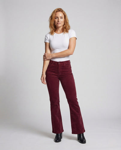 Damen Stretch-Cord Schlaghose mit Komfort & Vielseitigem Style | EB