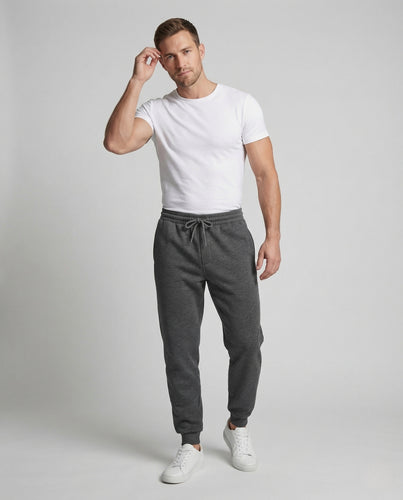 Unisex Jogginghose Baumwollmix Elastischer Bund