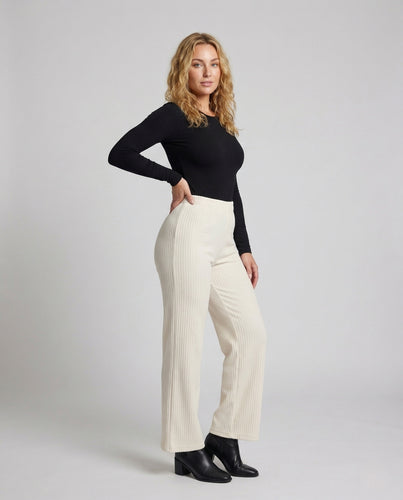 Damen Relaxhose Rippjersey Elastikbund