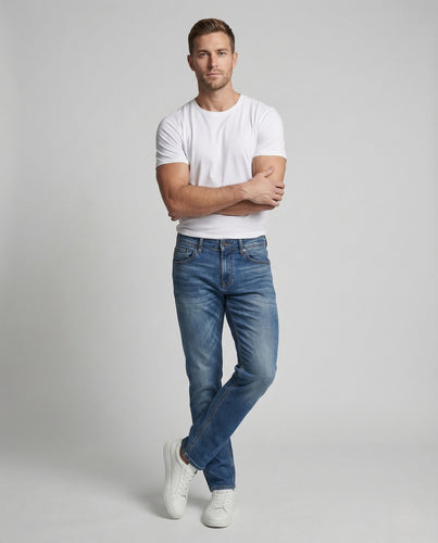 Herren Jeans Slim Konisch