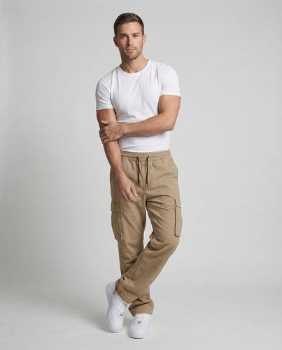 Herren Cargohose Robust Taschen