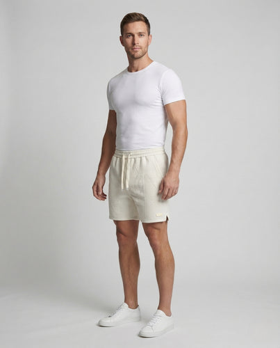 Herren Joggingshorts Struktur Elastikbund